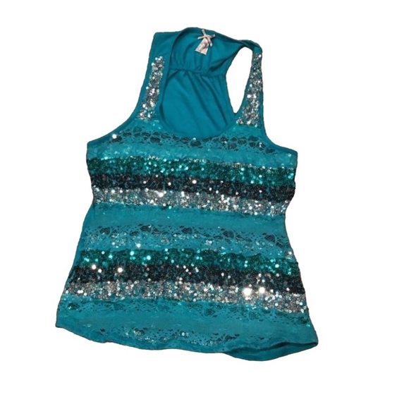 Vanity Sequin Tank - Picture 1 of 3